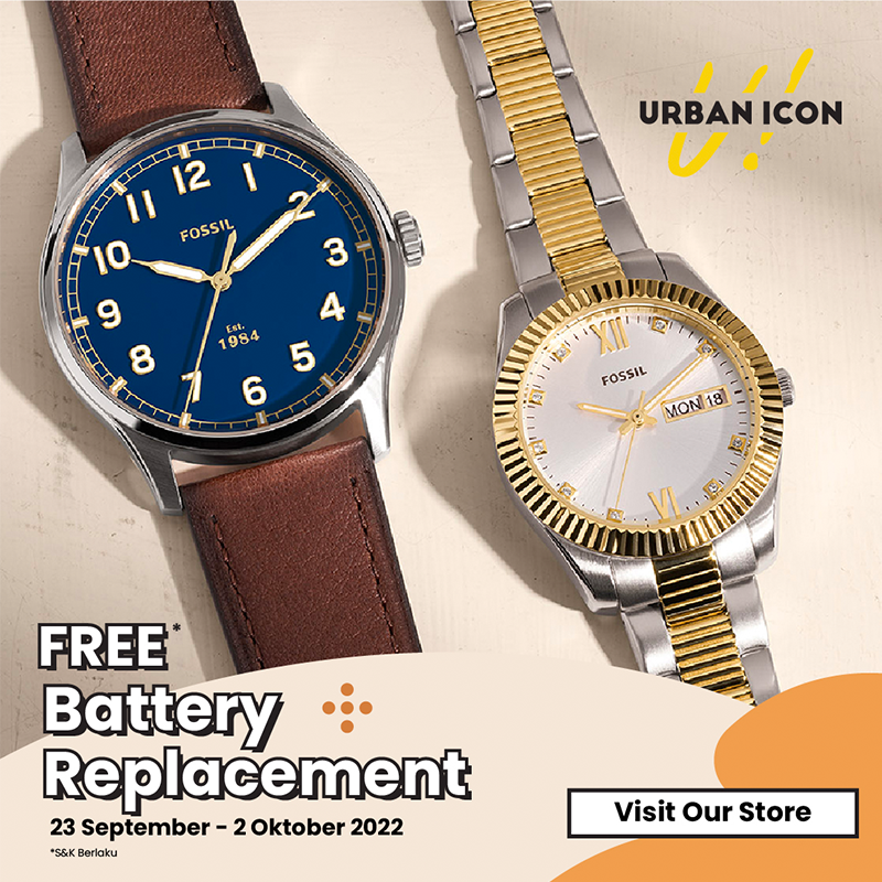 Urban Icon Free Battery Replacement